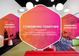 coworking together: employees and independents