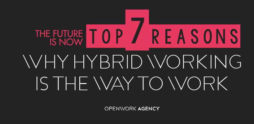 top 7 reasons why hybrid working is the way to work - the future is now